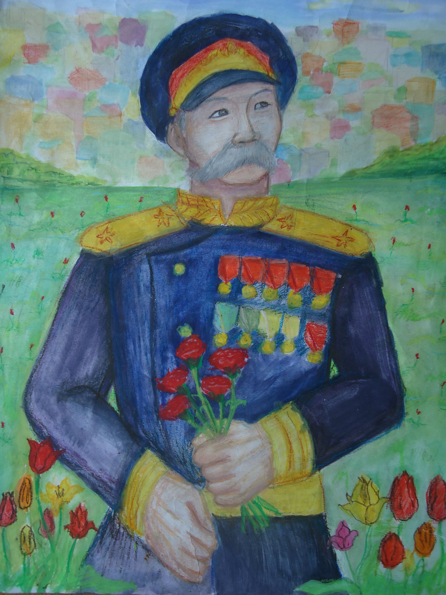Портрет генерала Басана Городовикова